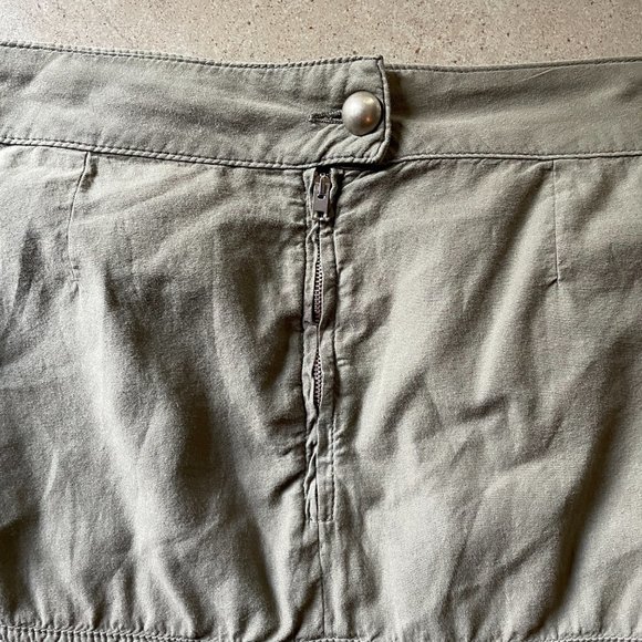 Stella McCartney khaki green mini skirt - Made in Italy-Sz. 12 - Picture 10 of 10